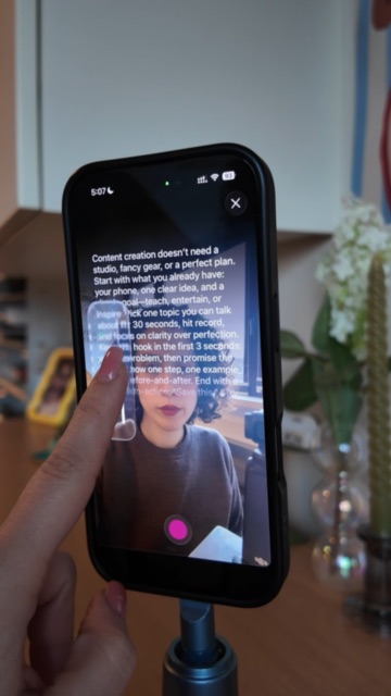 Film Smoother Videos with Detail's Teleprompter