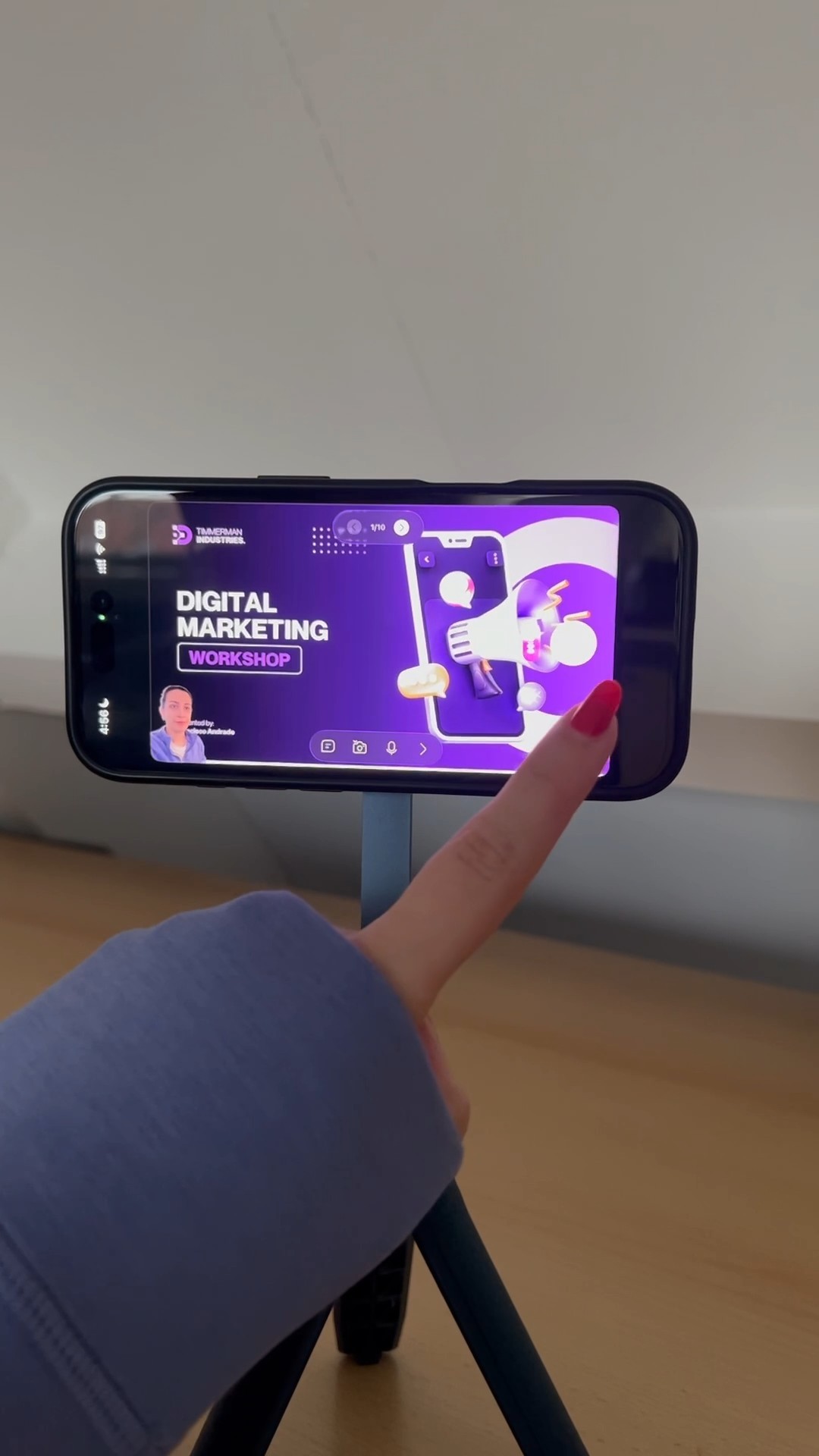 Record Course Videos on iPhone With Detail