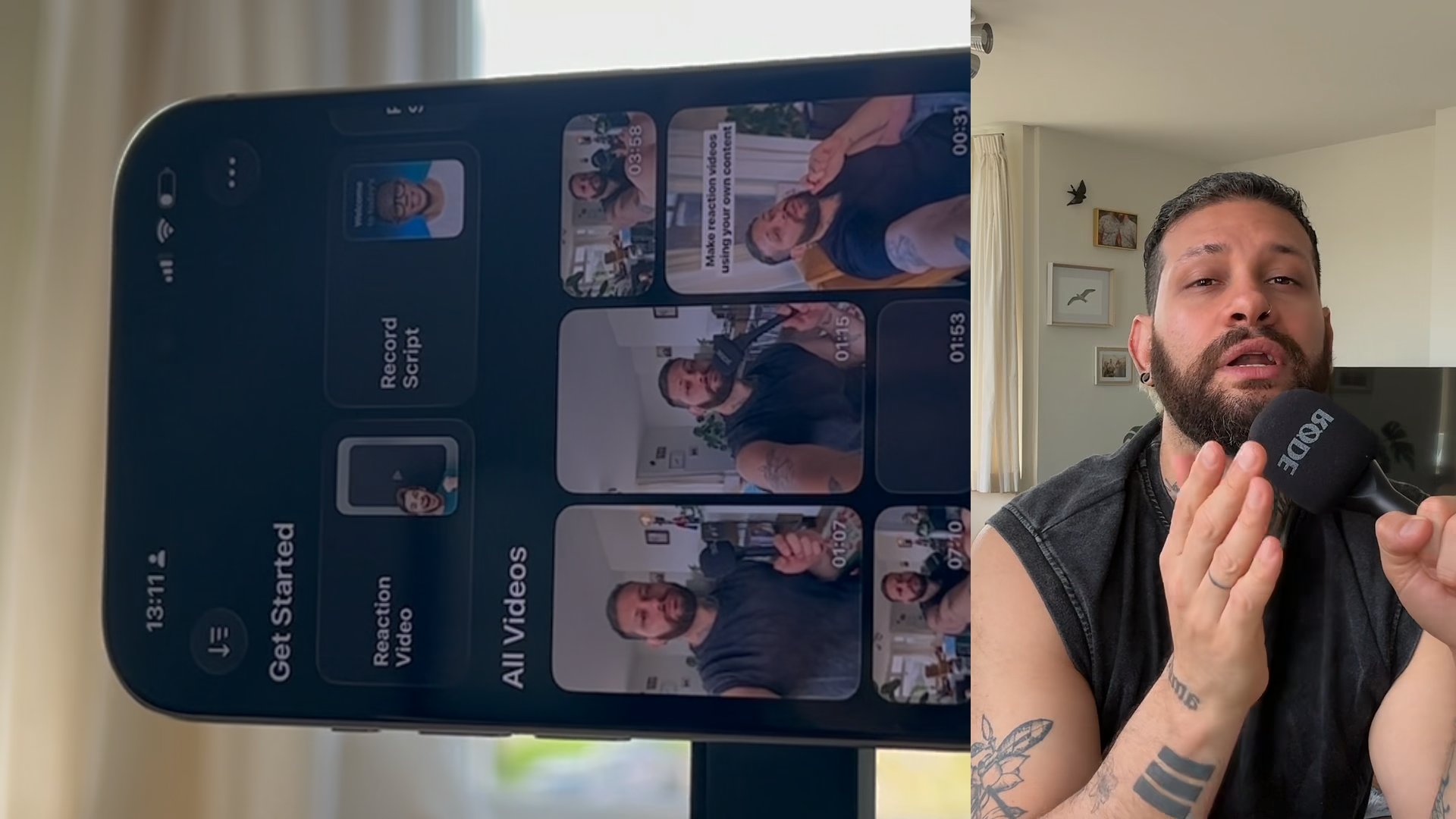 Turn Your Slides Into a Talking-Head Video Using Only Your Phone