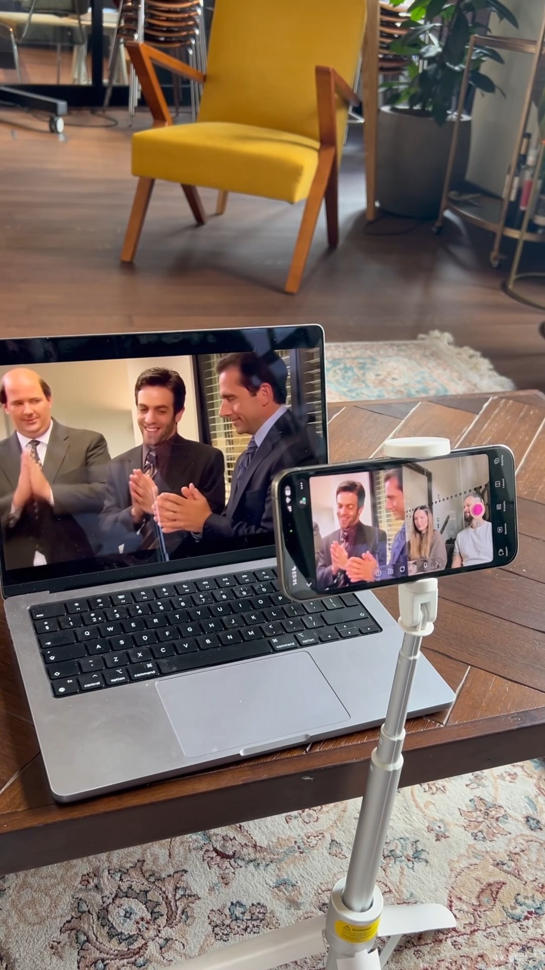 How to Film a Two-Person Reaction Video with Just Two Phones