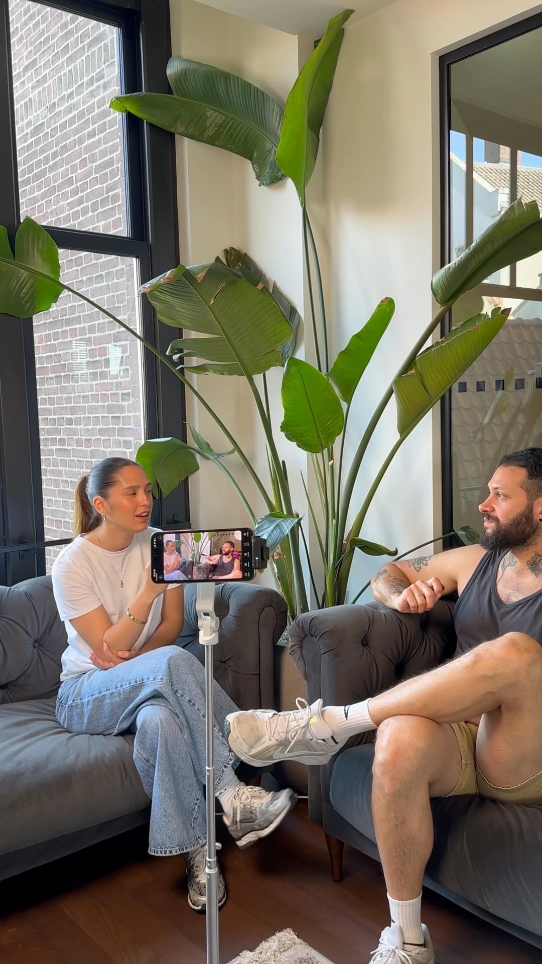 Podcast Setup with One iPhone