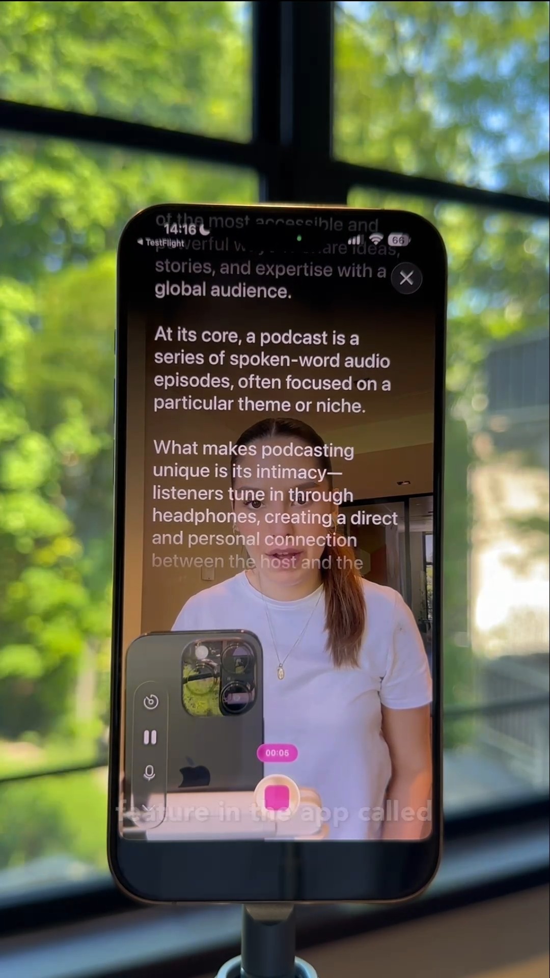 Turn Your Phone Into a Teleprompter